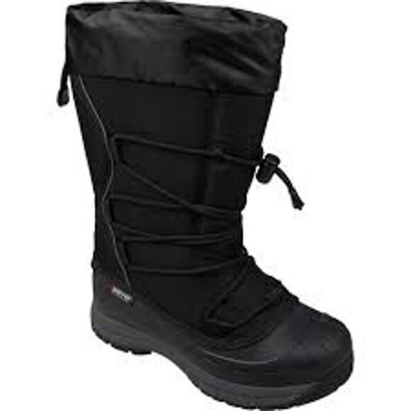 Baffin Snogoose Black Artic Rubber Nylon Tundra Rated Snow Winter Womens Boot 11 - Picture 1 of 8